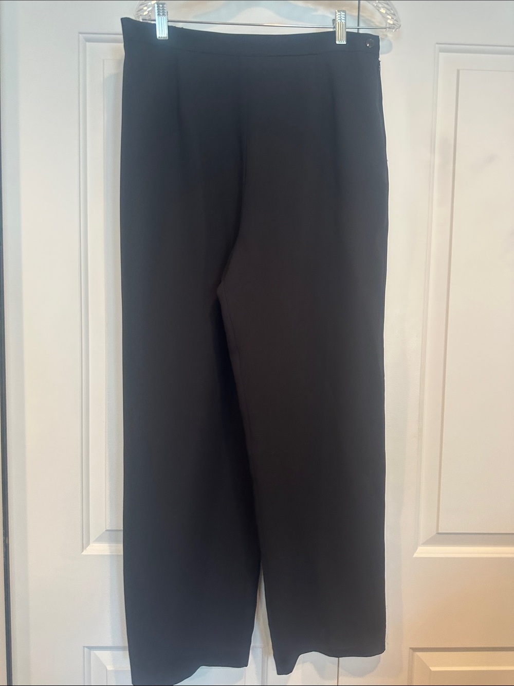Talbots Black Wide-Leg Women's Trousers